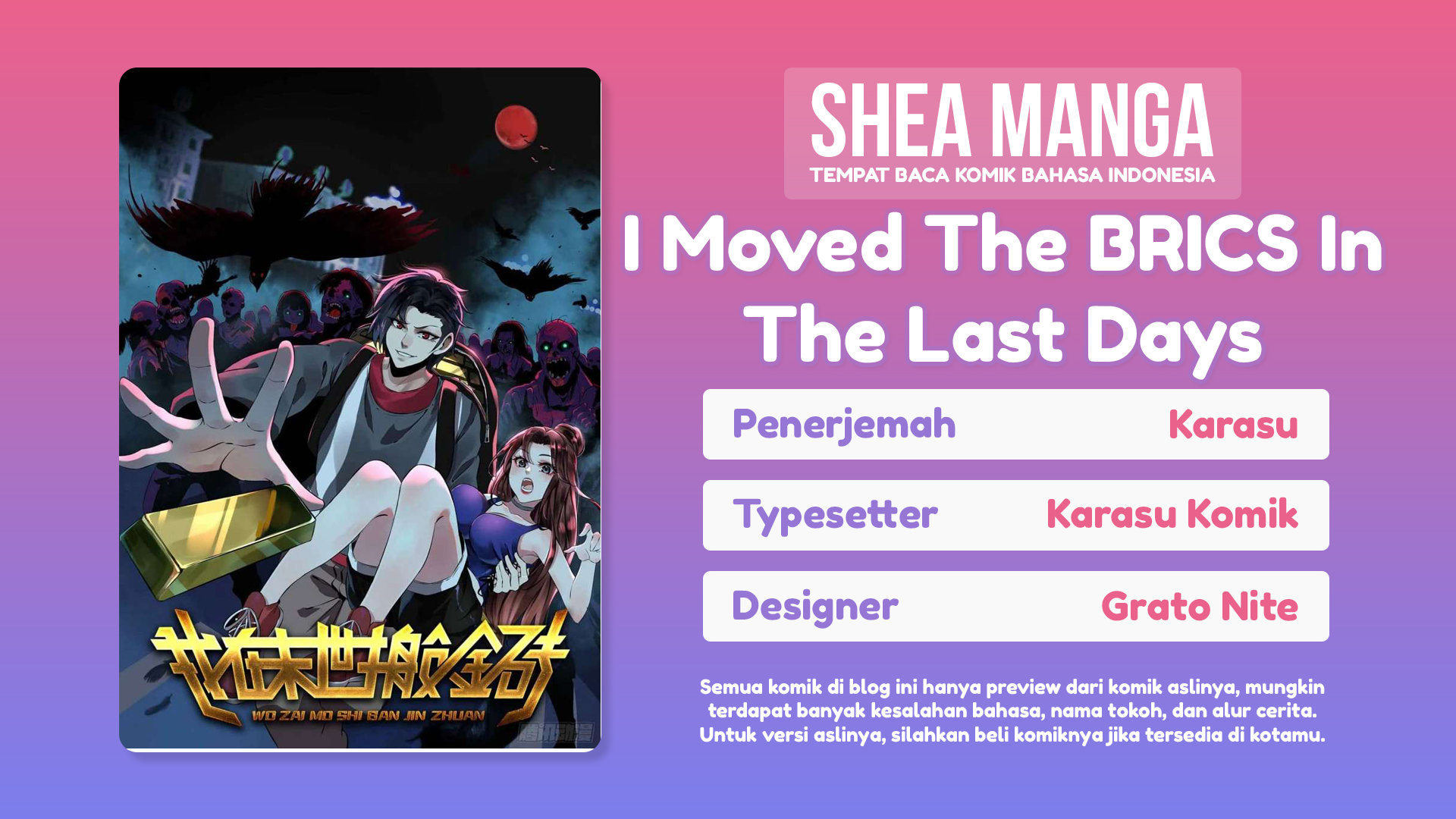 I Moved The BRICS In The Last Days Chapter 38 Bahasa Indonesia