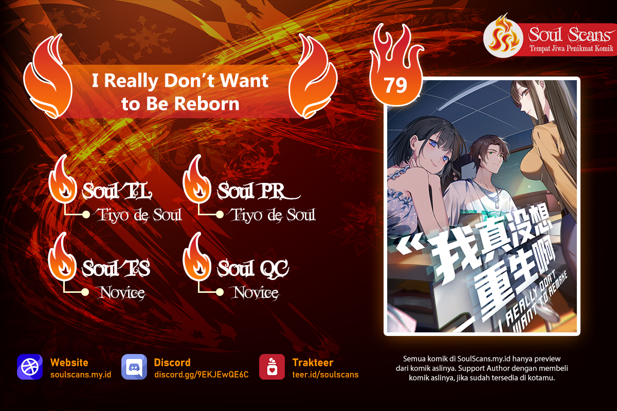 I Really Don’t Want to Be Reborn Chapter 79 Bahasa Indonesia