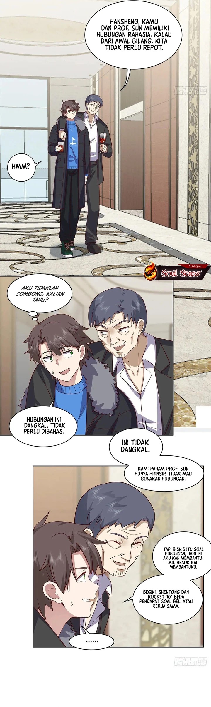 I Really Don’t Want to Be Reborn Chapter 210 Bahasa Indonesia