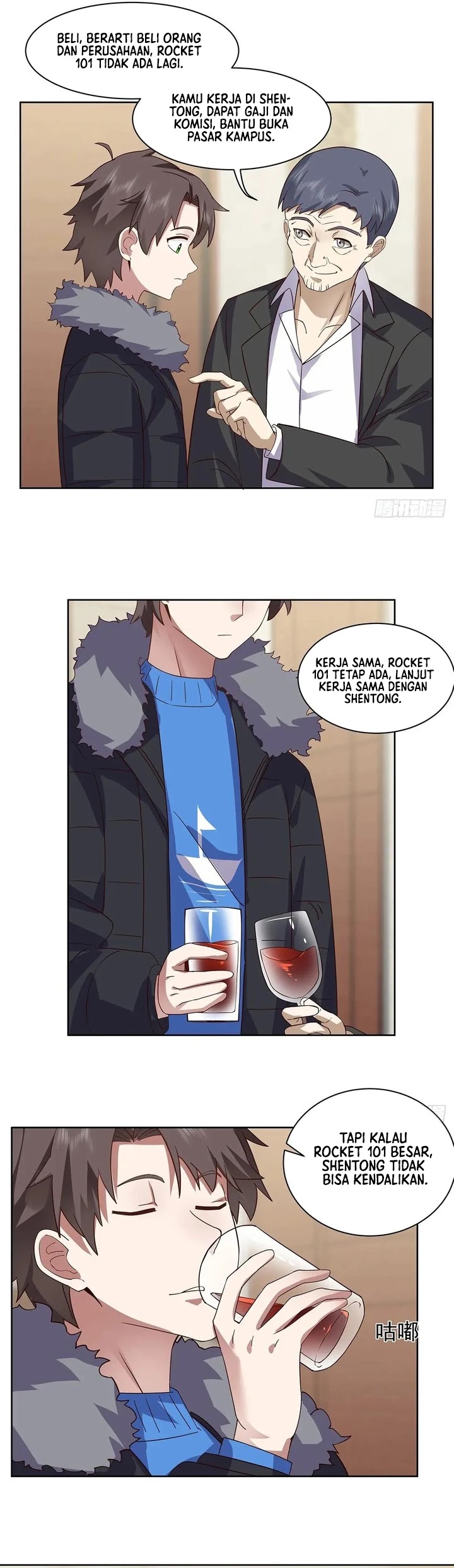 I Really Don’t Want to Be Reborn Chapter 210 Bahasa Indonesia