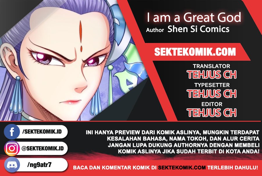 I am a Great God Chapter 11 Bahasa Indonesia