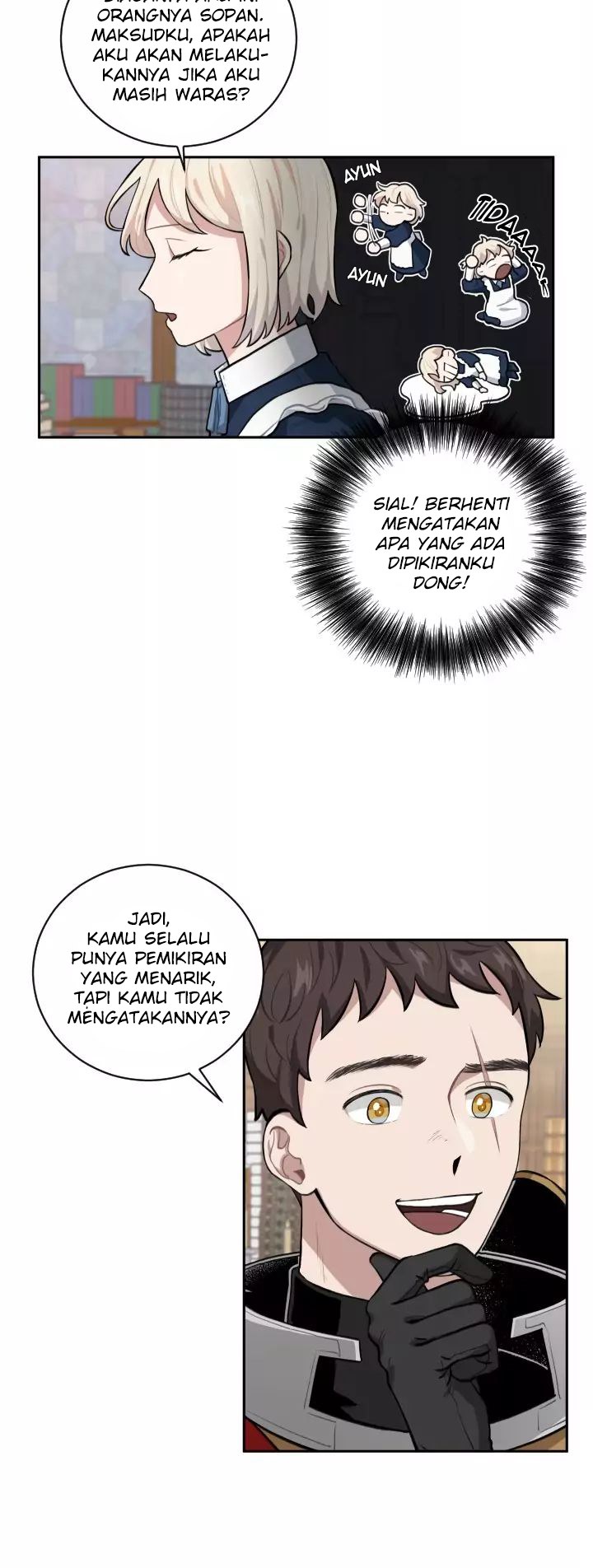 I Became a Maid in a TL Novel Chapter 11 Bahasa Indonesia