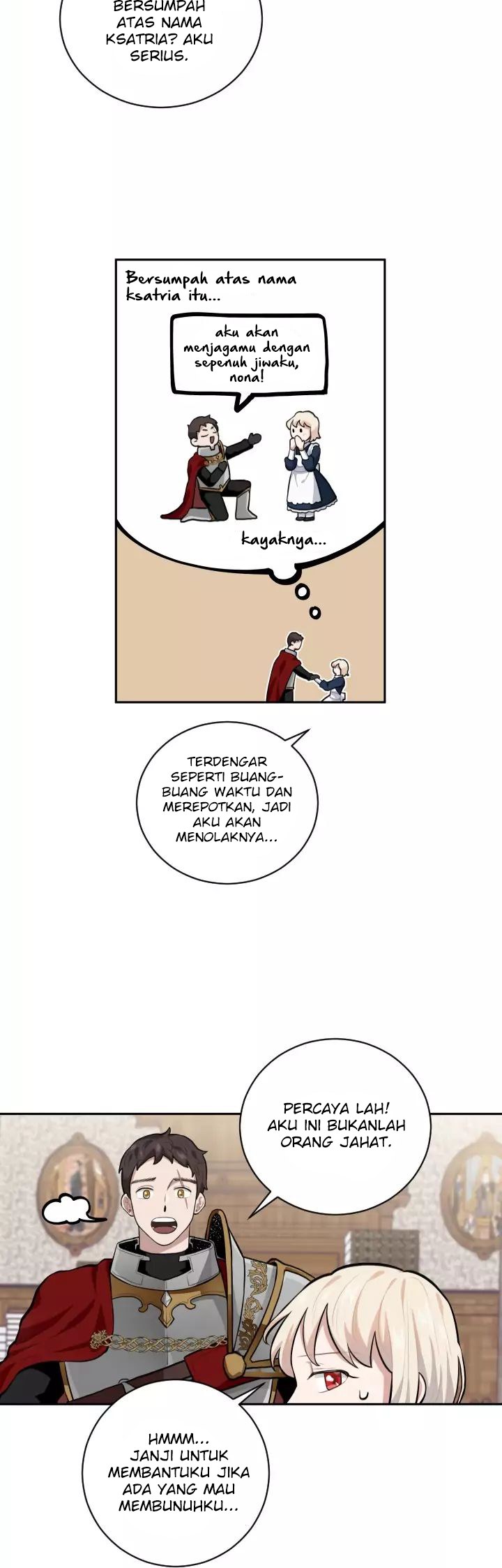 I Became a Maid in a TL Novel Chapter 11 Bahasa Indonesia