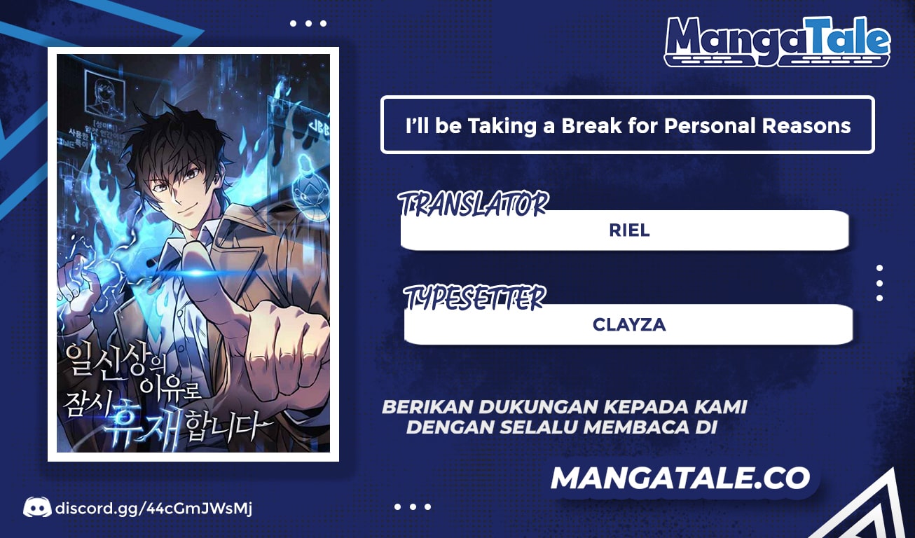 I’ll be Taking a Break for Personal Reasons Chapter 20 Bahasa Indonesia
