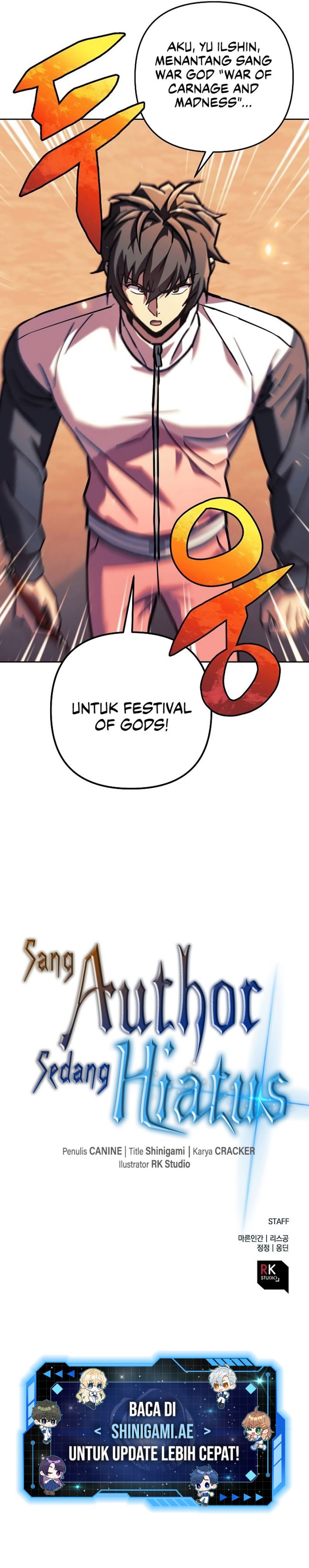 I’ll be Taking a Break for Personal Reasons (The Creator is On Hiatus) chapter 105