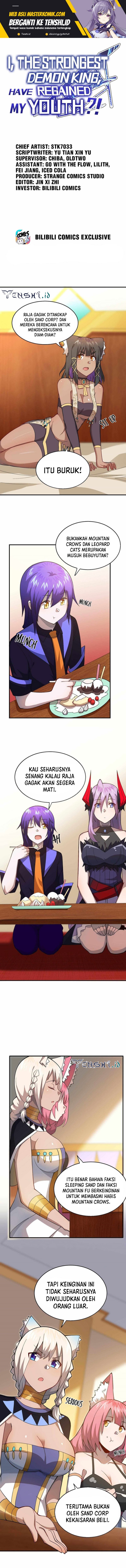 I, the Strongest Demon, Have Regained My Youth?! Chapter 74 Bahasa Indonesia