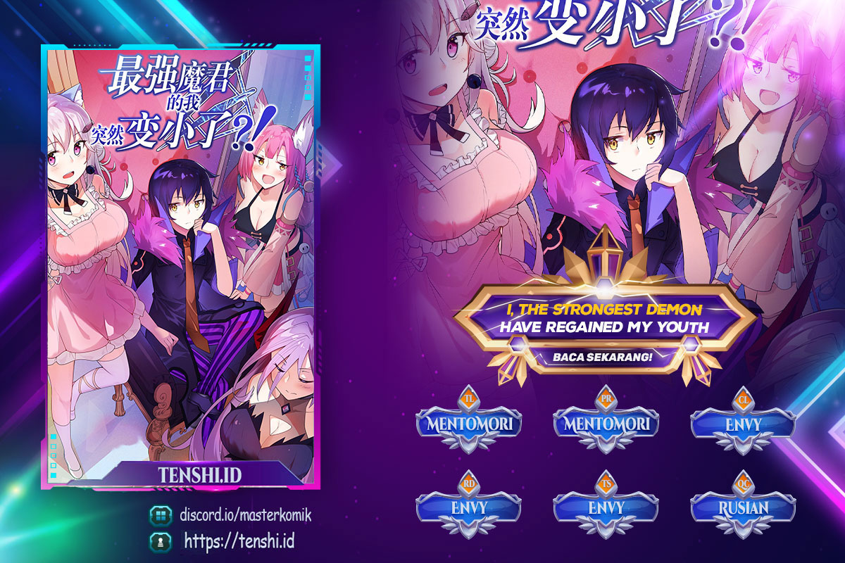 I, the Strongest Demon, Have Regained My Youth?! Chapter 90 Bahasa Indonesia