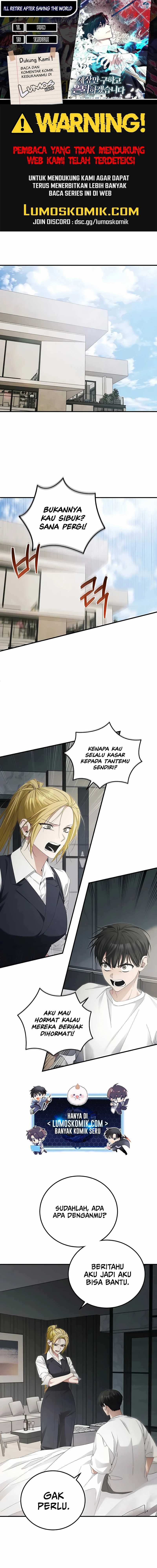 I’ll Retire After Saving the World chapter 48