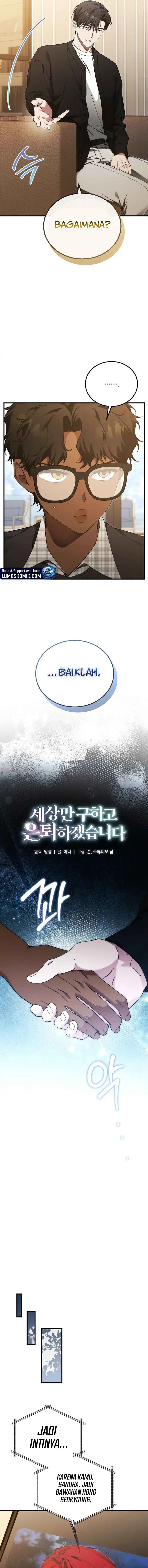 I’ll Retire After Saving the World Chapter 80 Bahasa Indonesia