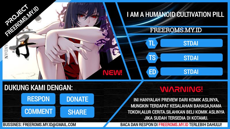 I Am A Humanoid Cultivation Pill Chapter 00 Bahasa Indonesia