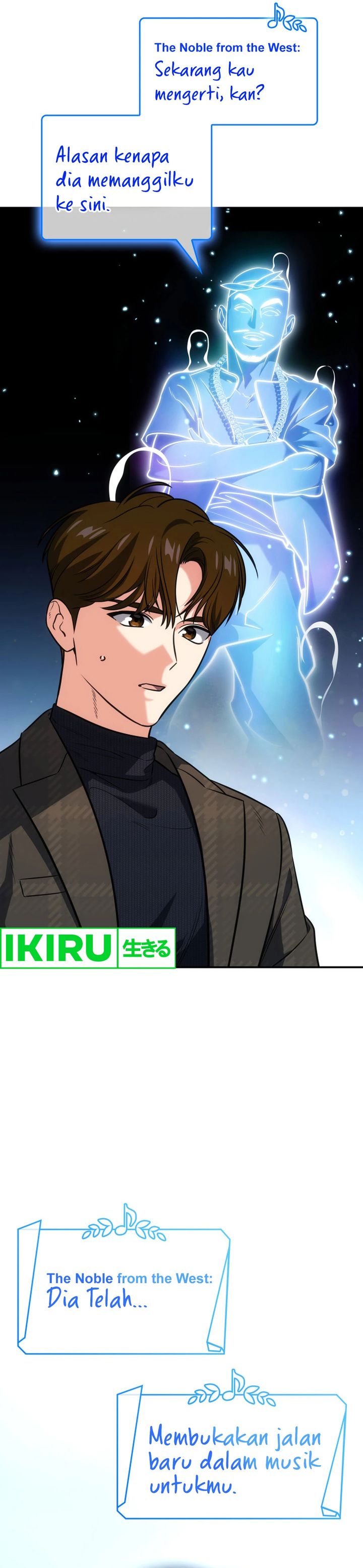 I Am With the Music Immortals Chapter 72 Bahasa Indonesia