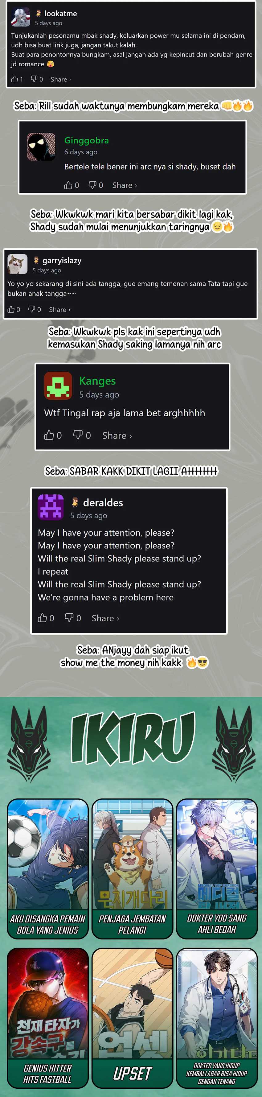 I Am With the Music Immortals Chapter 82 Bahasa Indonesia