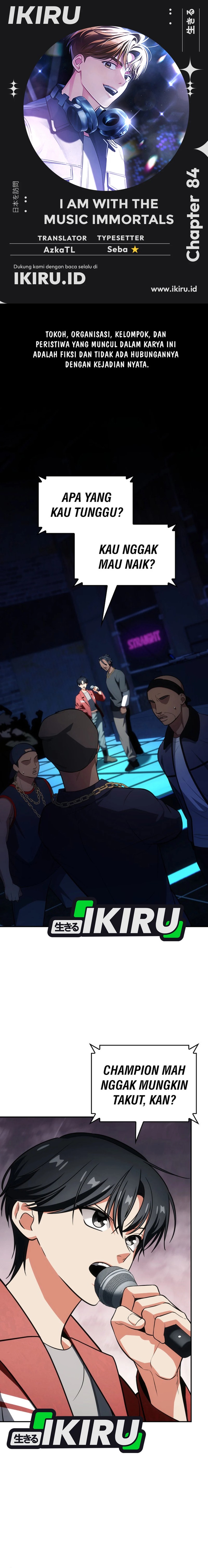 I Am With the Music Immortals Chapter 84 Bahasa Indonesia