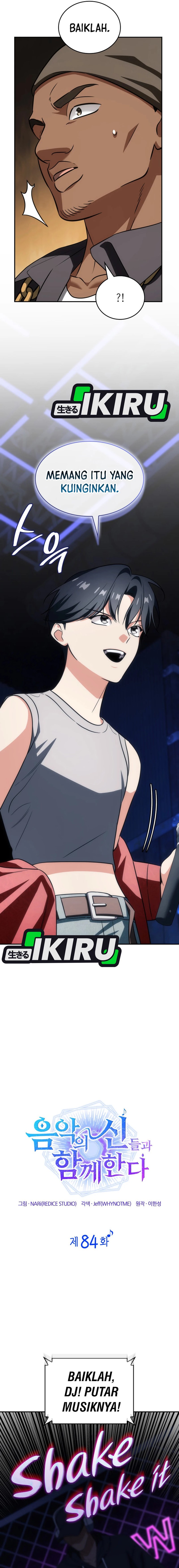 I Am With the Music Immortals Chapter 84 Bahasa Indonesia