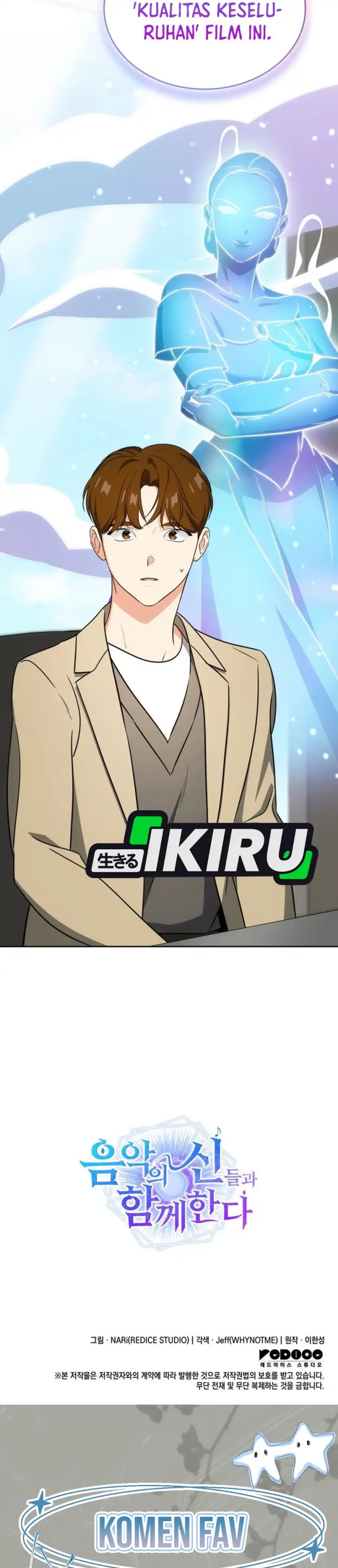 I Am With the Music Immortals Chapter 104 Bahasa Indonesia