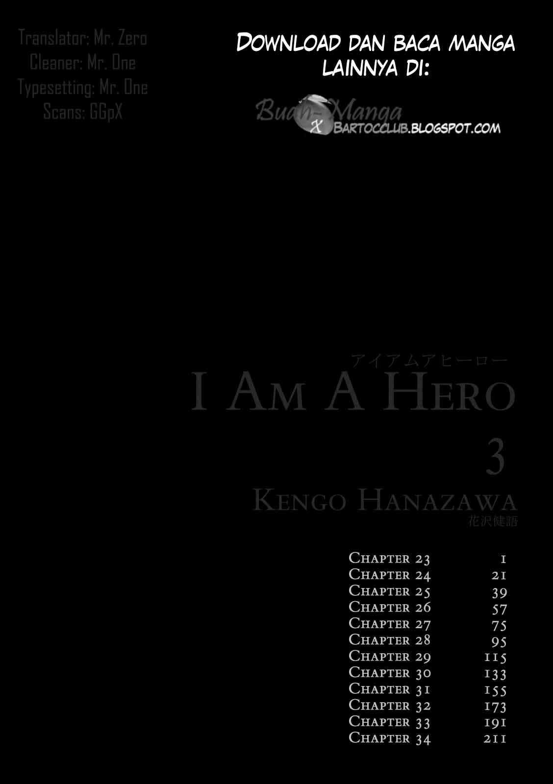 I Am a Hero Chapter 23 Bahasa Indonesia