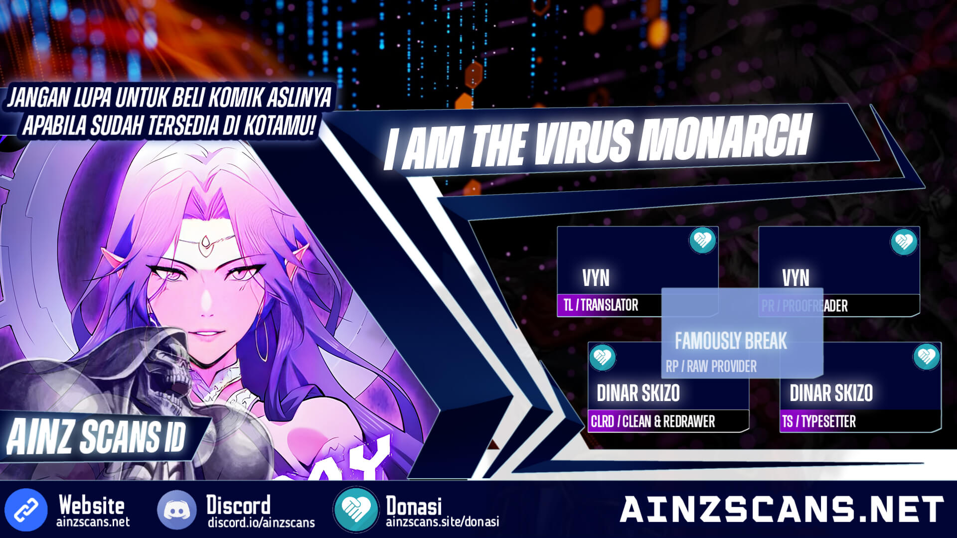 I Am the Virus Monarch Chapter 64 Bahasa Indonesia