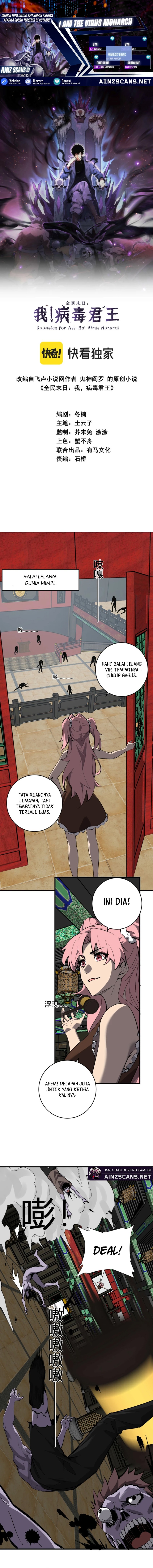 I Am the Virus Monarch Chapter 81 Bahasa Indonesia