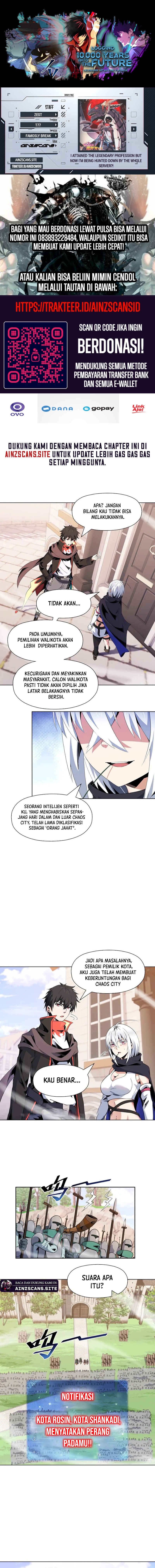 I Attained the Legendary Profession But Now I’m Being Hunted Down by the Whole Server?! Chapter 14 Bahasa Indonesia