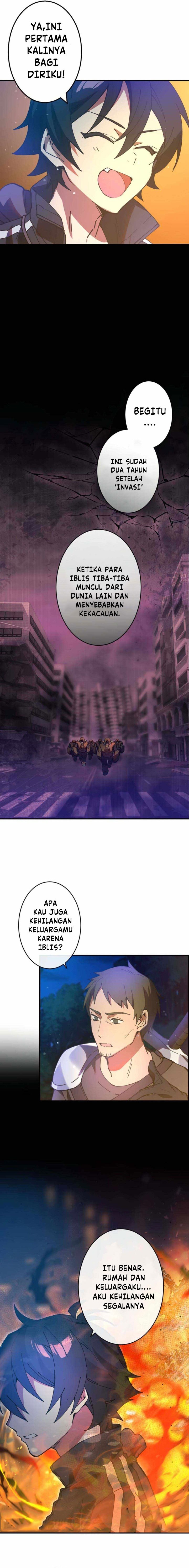 I Became Strongest in the World by Summoning Heroes With My Exclusive Gatcha Chapter 01 Bahasa Indonesia