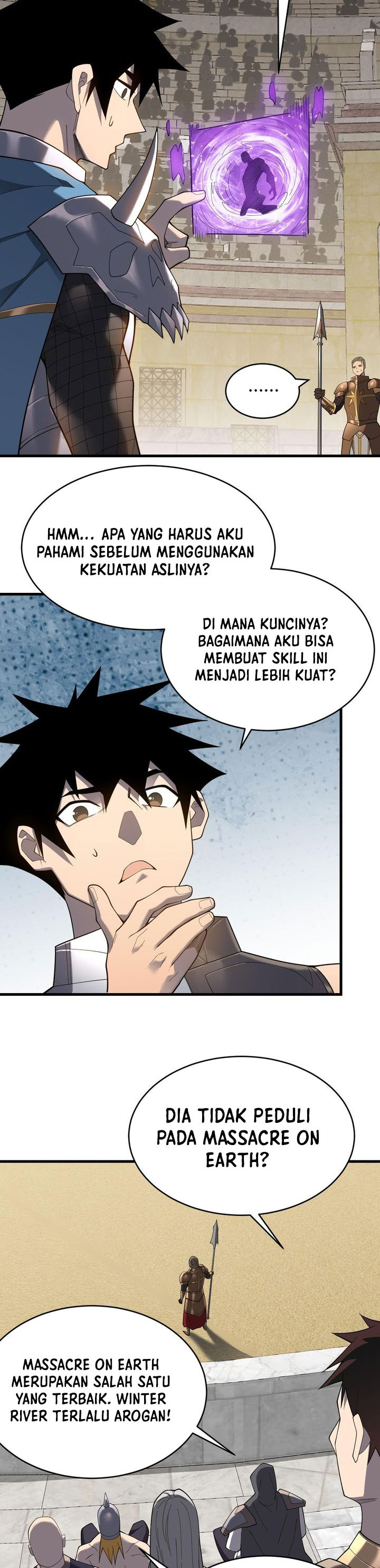 I Became The Game’s Biggest Villain Chapter 74 Bahasa Indonesia