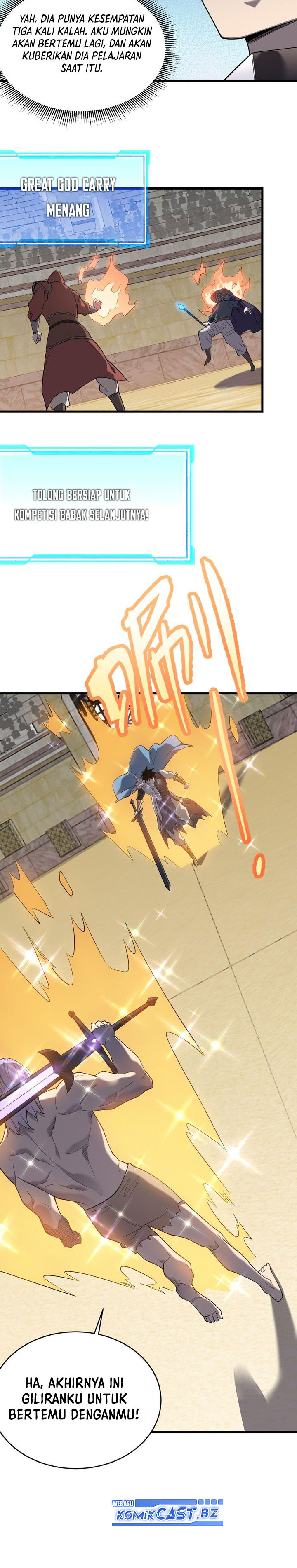 I Became The Game’s Biggest Villain Chapter 74 Bahasa Indonesia