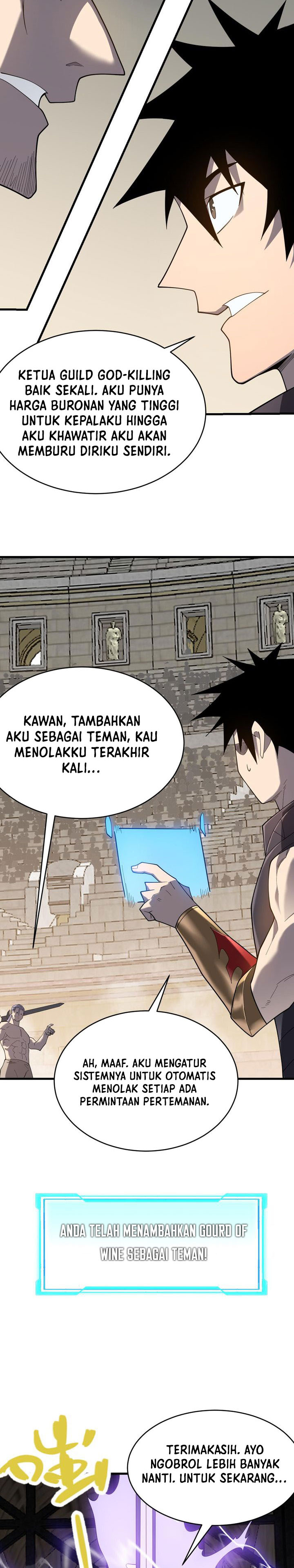 I Became The Game’s Biggest Villain Chapter 74 Bahasa Indonesia