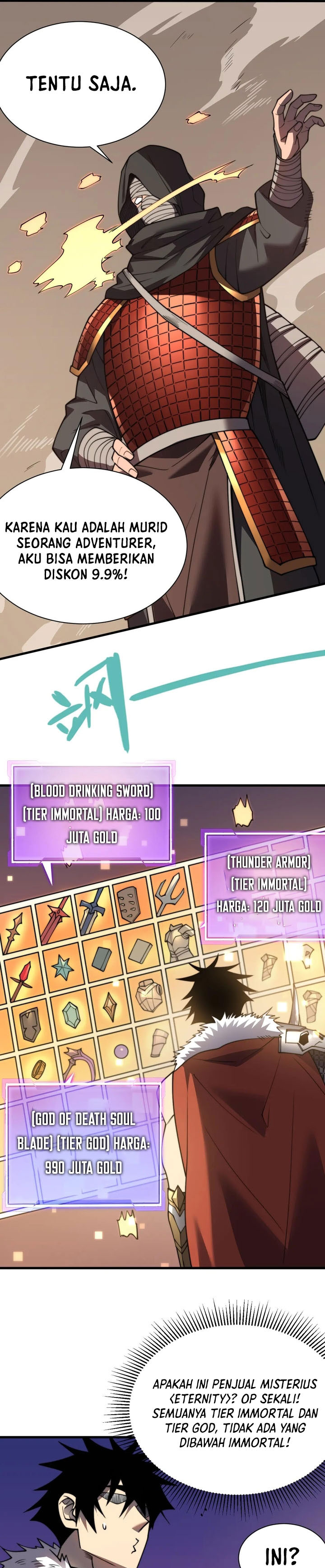 I Became The Game’s Biggest Villain Chapter 89 Bahasa Indonesia