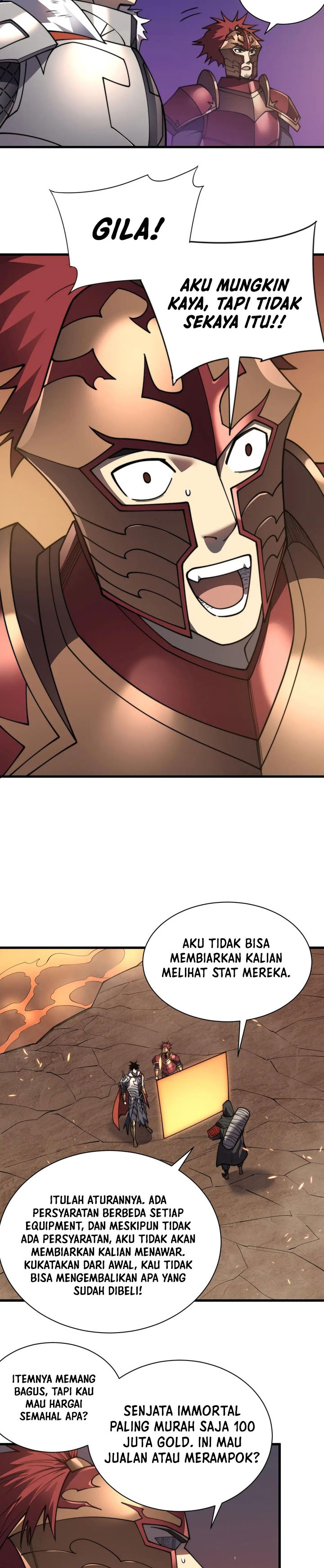 I Became The Game’s Biggest Villain Chapter 89 Bahasa Indonesia