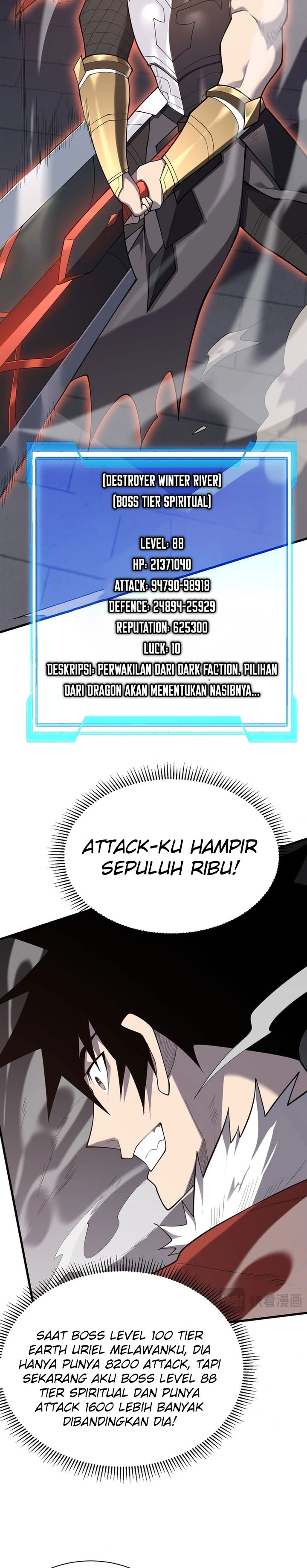 I Became The Game’s Biggest Villain Chapter 109 Bahasa Indonesia