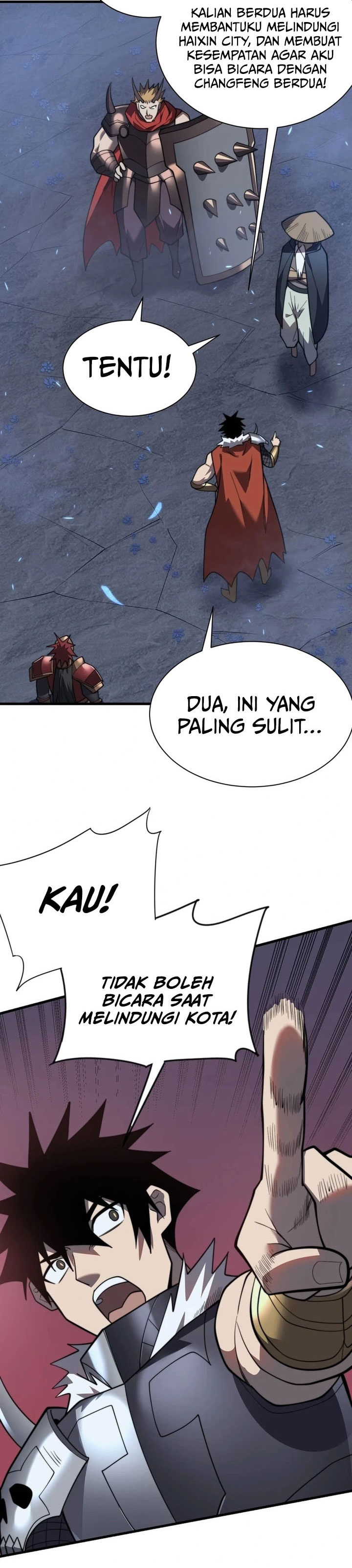 I Became The Game’s Biggest Villain Chapter 110 Bahasa Indonesia