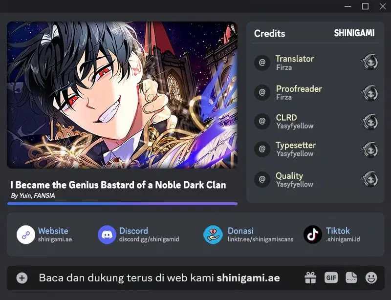 I Became The Genius Bastard Of A Noble Dark Clan chapter 8