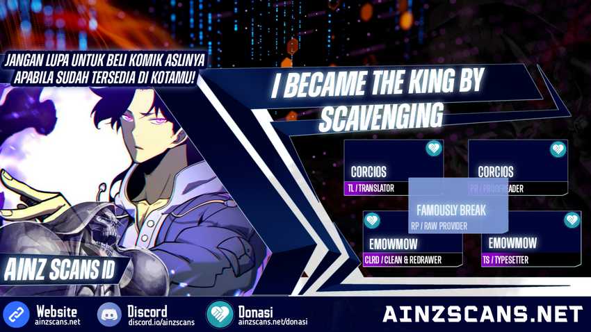 I Became The King by Scavenging Chapter 30 Bahasa Indonesia