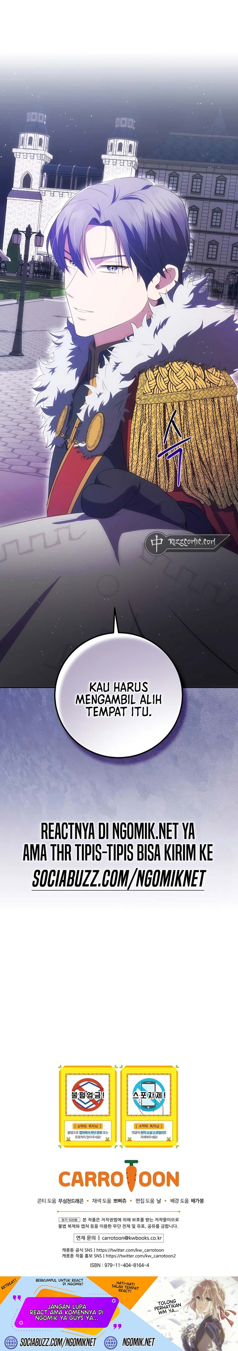 I Became The Youngest Prince in The Novel Chapter 38 Bahasa Indonesia