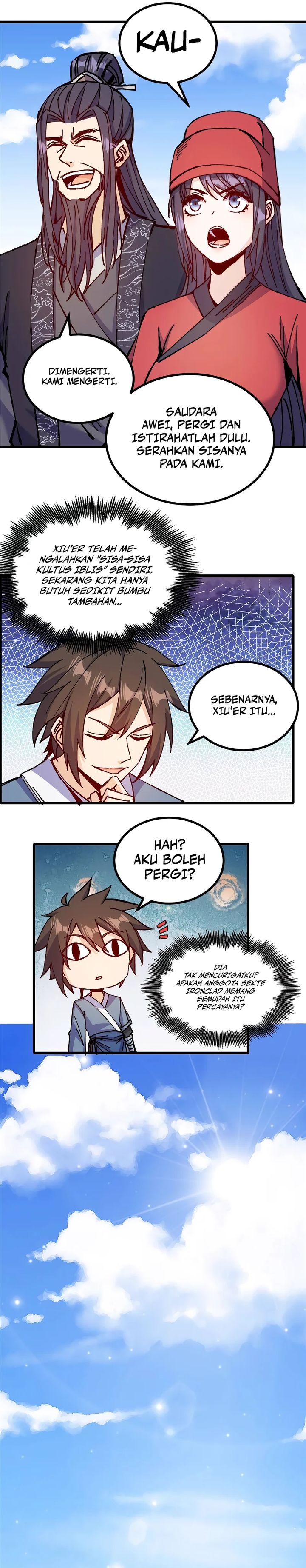 I Became a Big-Shot on the Heavenly Leaderboard Chapter 28 Bahasa Indonesia