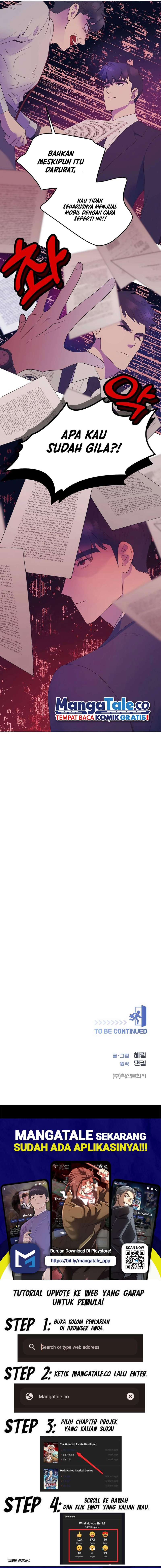 I Became a Sales Prodigy Chapter 22 Bahasa Indonesia