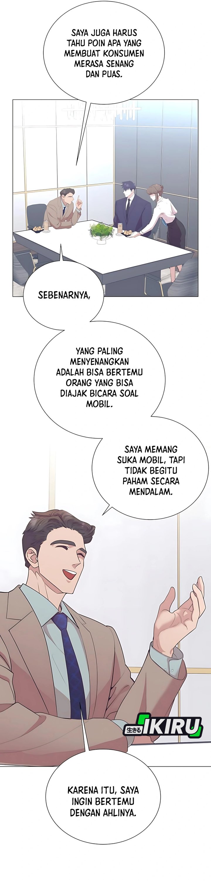 I Became a Sales Prodigy Chapter 84 Bahasa Indonesia