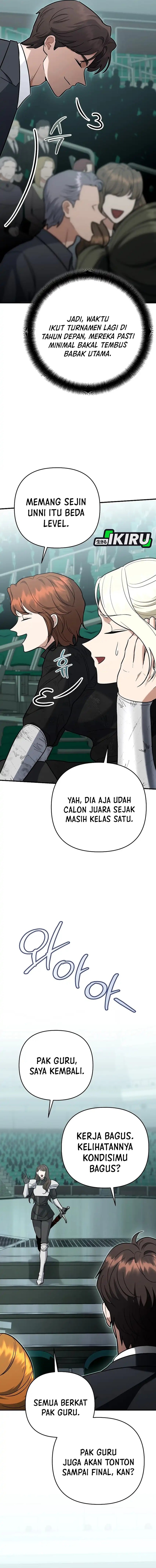 I Became a Swordsmanship Instructor at the Academy Chapter 45 Bahasa Indonesia