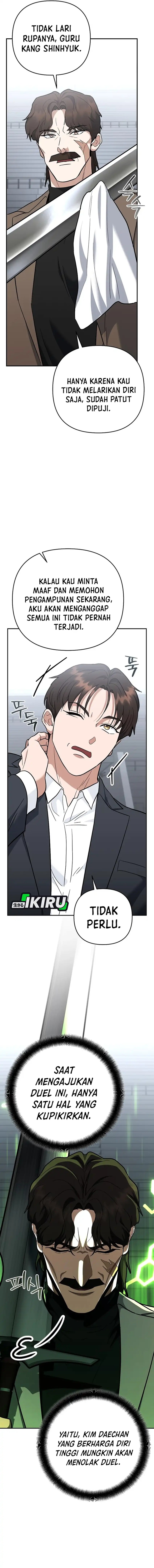 I Became a Swordsmanship Instructor at the Academy Chapter 45 Bahasa Indonesia