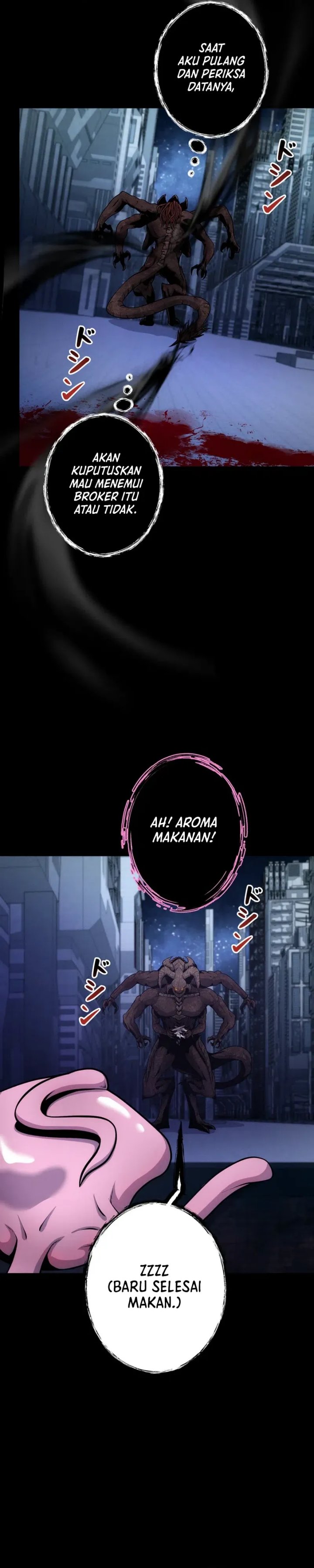 I Became an Evolving Space Monster Chapter 36 Bahasa Indonesia