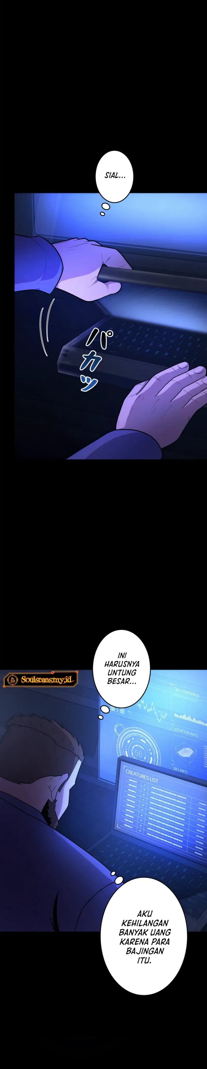 I Became an Evolving Space Monster Chapter 36 Bahasa Indonesia