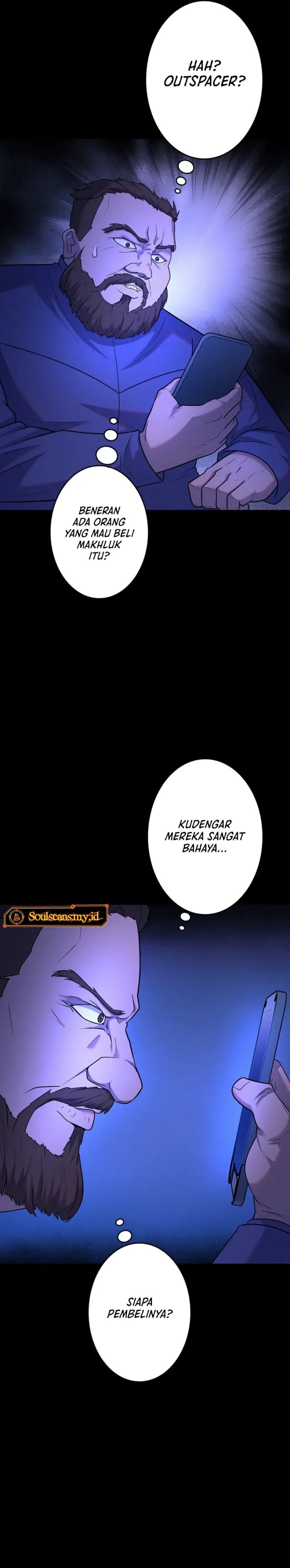 I Became an Evolving Space Monster Chapter 36 Bahasa Indonesia