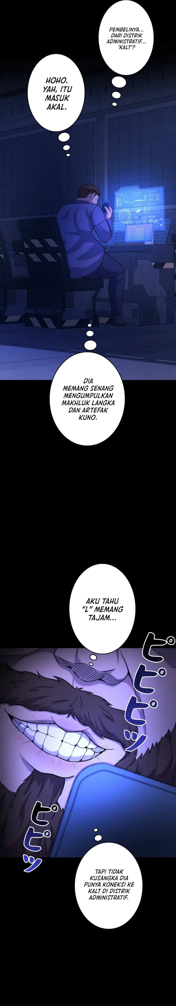 I Became an Evolving Space Monster Chapter 36 Bahasa Indonesia