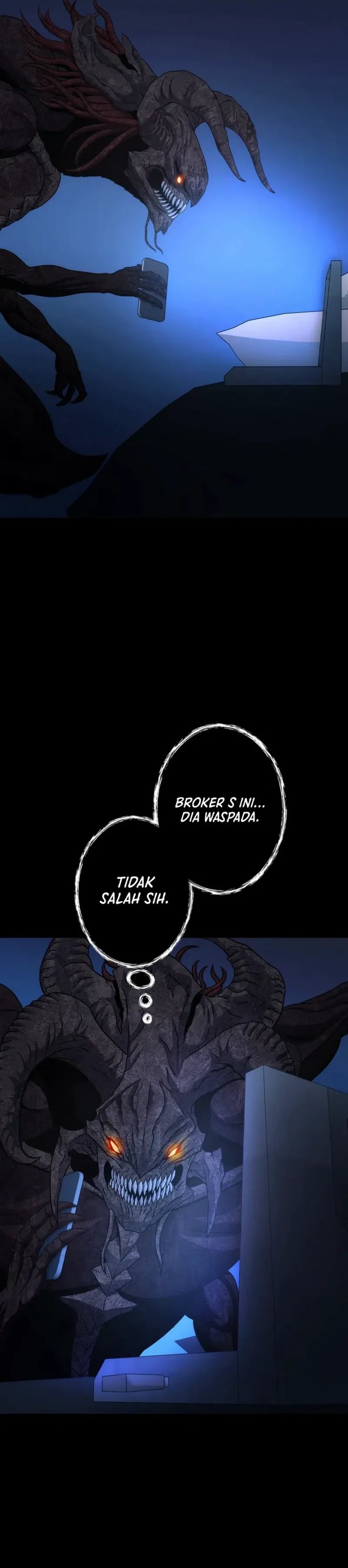 I Became an Evolving Space Monster Chapter 36 Bahasa Indonesia