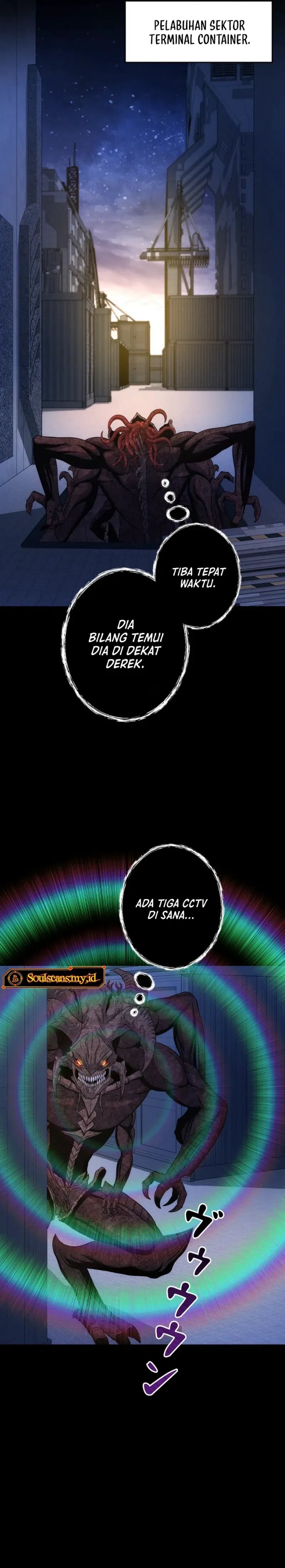 I Became an Evolving Space Monster Chapter 36 Bahasa Indonesia