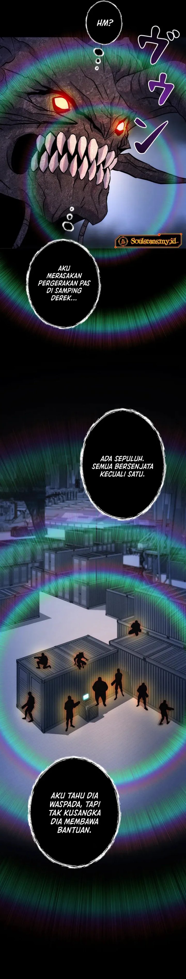 I Became an Evolving Space Monster Chapter 36 Bahasa Indonesia