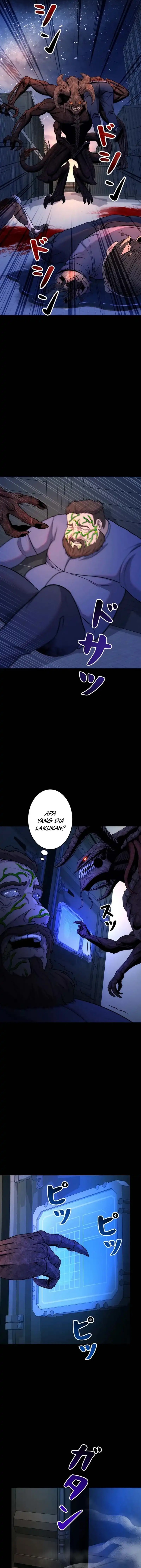 I Became an Evolving Space Monster Chapter 38 Bahasa Indonesia