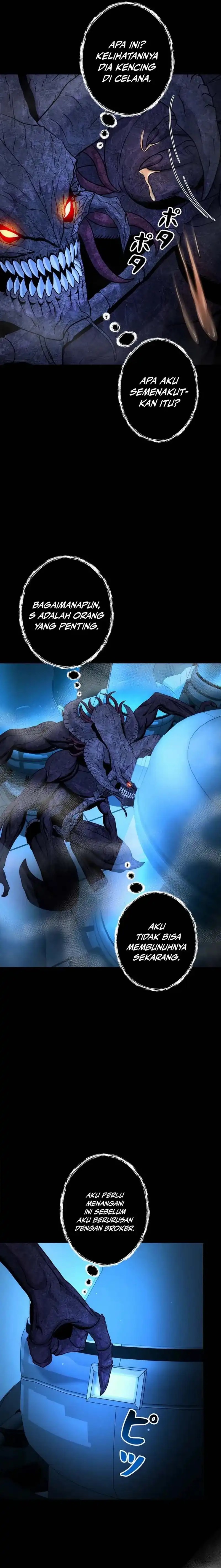 I Became an Evolving Space Monster Chapter 38 Bahasa Indonesia