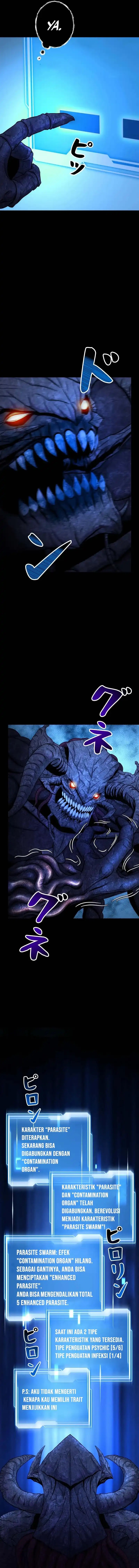 I Became an Evolving Space Monster Chapter 38 Bahasa Indonesia