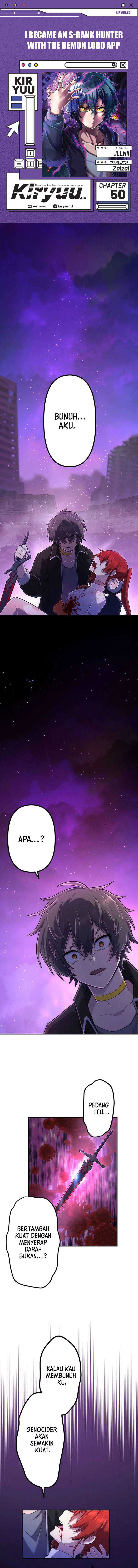 I Became an S-Rank Hunter With the Demon Lord App chapter 50